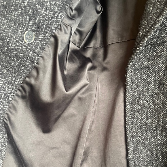 Smythe Black/gray Double-Breasted Pea Coat - Picture 6 of 9